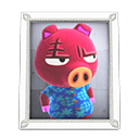 Animal Crossing Items Rasher'S Photo White