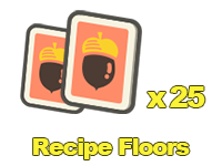 Animal Crossing Items Switch Recipe Floors x25