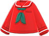 Animal Crossing Items Switch Red sailor's shirt