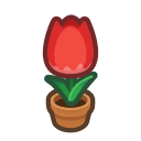 Animal Crossing Items Switch Red-tulip Plant