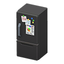 Animal Crossing Items Refrigerator Black / Notices