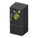 Animal Crossing Items Refrigerator Black / Rock