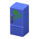 Animal Crossing Items Refrigerator Blue / Fruits