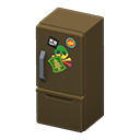 Animal Crossing Items Refrigerator Brown / Rock