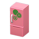 Animal Crossing Items Refrigerator Pink / Fruits