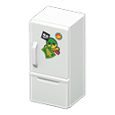 Animal Crossing Items Refrigerator White / Rock