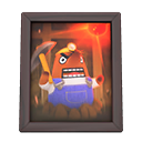 Animal Crossing Items Resetti's photo Dark wood