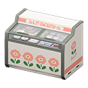 Animal Crossing Items Retro ice-cream case Flowers