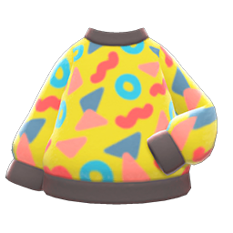 Animal Crossing Items Switch Retro Sweater