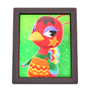 Animal Crossing Items Rio's photo Dark wood