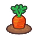 Animal Crossing Items Switch Ripe carrot plant