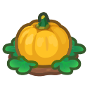 Animal Crossing Items Switch ripe yellow-pumpkin plant