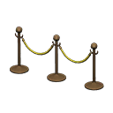 Animal Crossing Items Rope partition Bronze & yellow