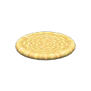 Animal Crossing Items Round pillow Light brown