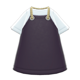 Animal Crossing Items Rubber Apron Black