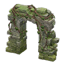 Animal Crossing Items Ruined arch Mossy