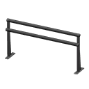 Animal Crossing Items Safety railing Black