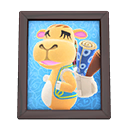 Animal Crossing Items Saharah's photo Dark wood