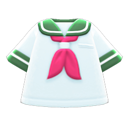 Animal Crossing Items Sailor's Tee Green