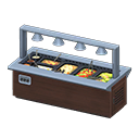 Animal Crossing Items Salad bar Brown