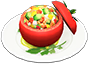 Animal Crossing Items Switch Salad-stuffed tomato