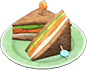 Animal Crossing Items Switch Recipe salmon sandwich