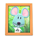 Animal Crossing Items Samson'S Photo Natural Wood