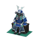 Animal Crossing Items Samurai suit Blue