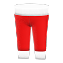 Animal Crossing Items Switch Santa pants (Red)