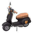 Animal Crossing Items Scooter Animal Sticker Black