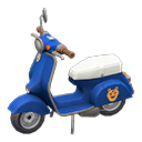 Animal Crossing Items Scooter Animal Sticker Blue