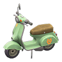 Animal Crossing Items Scooter Animal Sticker Green