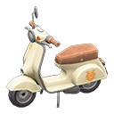 Animal Crossing Items Scooter Animal Sticker Ivory