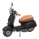 Animal Crossing Items Scooter None Sticker Black