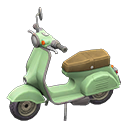 Animal Crossing Items Scooter None Sticker Green