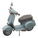 Animal Crossing Items Scooter None Sticker Silver