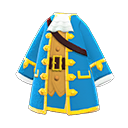 Animal Crossing Items sea captain's coat Blue