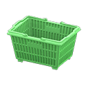 Animal Crossing Items Shopping basket Green