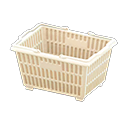 Animal Crossing Items Shopping basket White