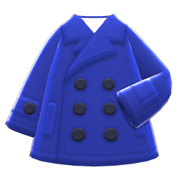 Animal Crossing Items Short Peacoat Navy blue