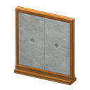 Animal Crossing Items Short simple panel Concrete Panel Brown