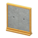 Animal Crossing Items Short simple panel Concrete Panel Light brown