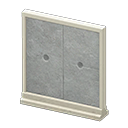 Animal Crossing Items Short simple panel Concrete Panel White