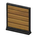 Animal Crossing Items Short simple panel Horizontal planks Panel Black