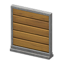 Animal Crossing Items Short simple panel Horizontal planks Panel Gray