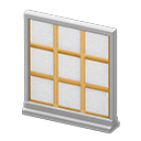 Animal Crossing Items Short simple panel Lattice Panel Light gray