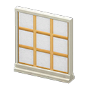 Animal Crossing Items Short simple panel Lattice Panel White