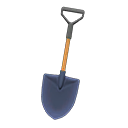 Animal Crossing Items Shovel Black