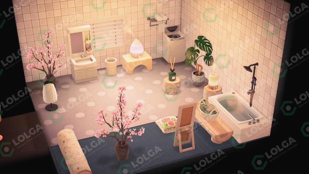 Animal Crossing Items Switch Shower Room 7