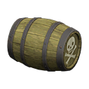 Animal Crossing Items Switch sideways pirate barrel